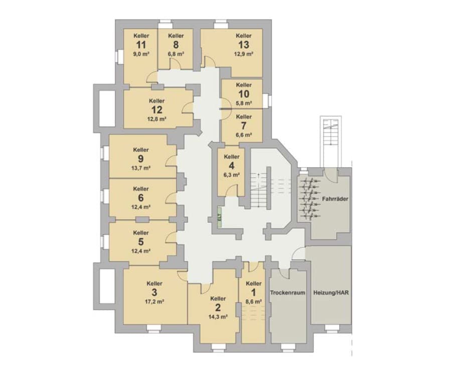 4 Zimmer mit Dachterrasse im "Stadthaus Striesen" – Vorschaubild 2